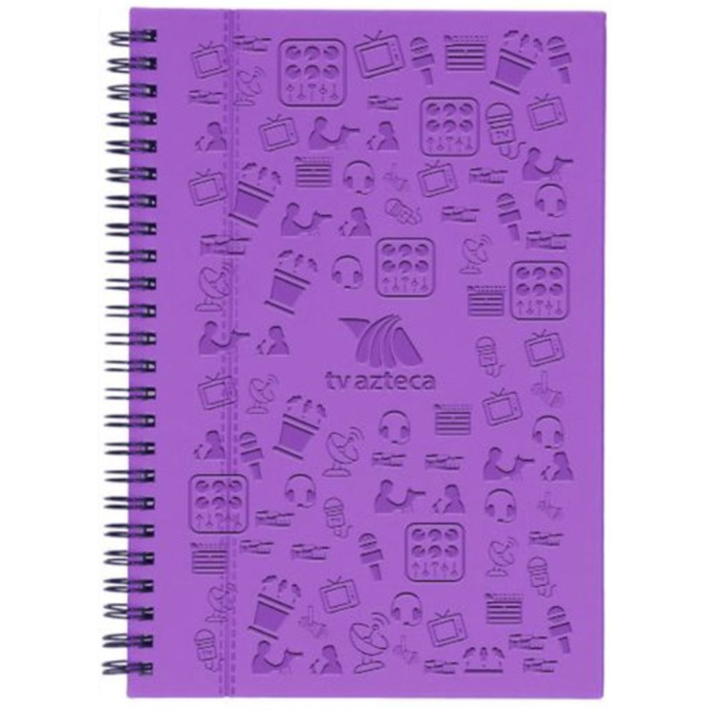 Libreta Spyral TVA Morado