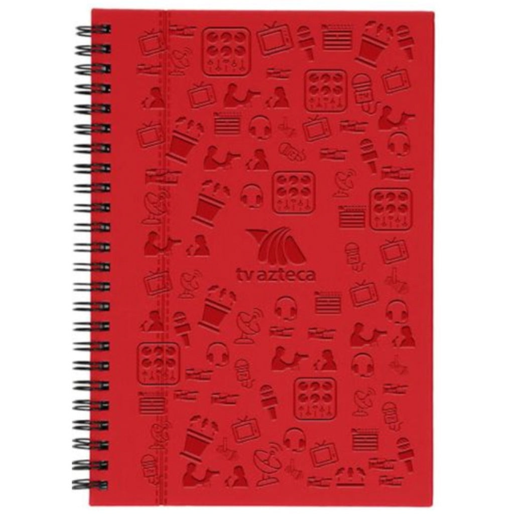 Libreta Spyral TVA Rojo